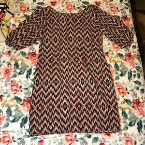 Dress with scooped back